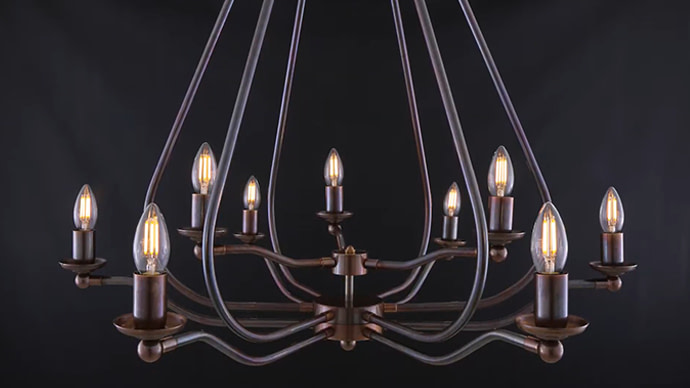 How to identify a chandelier manufacturer?
