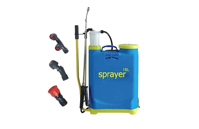 Garden sprayers are tools that are used to apply liquid treatment to flowering plants or vegetables, such as insecticides to control pests or fertilizers.